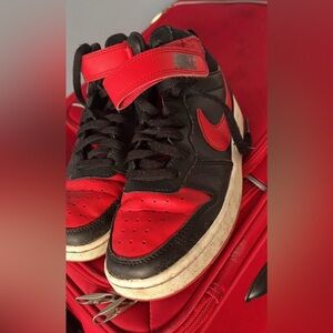 Nike Jordans Black and Red Athletic Shoes US 5Y (youth)